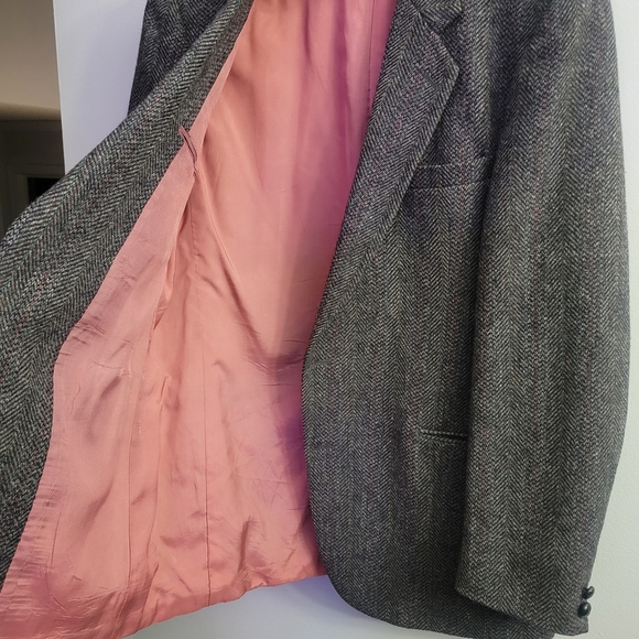 JACK FRASER Pure Virgin Wool Men's Blazer Made In Canada Size 44 - Picture 4 of 10